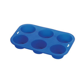 Forma para 6 Mufins de Silicone Jolly – 32110