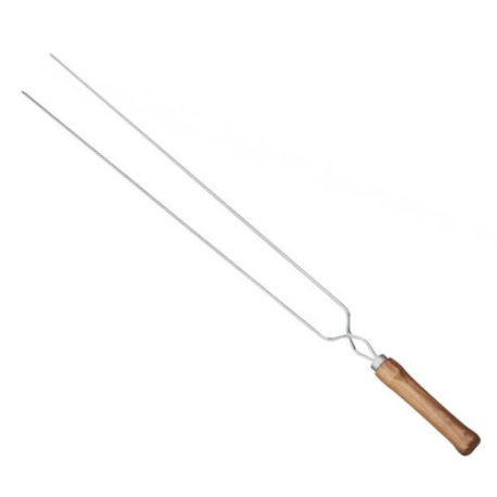 Espeto Duplo para Churrasco 65cm Mor - 003207