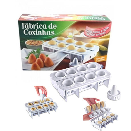 Forma Coxinha Plástico Importada - 106920