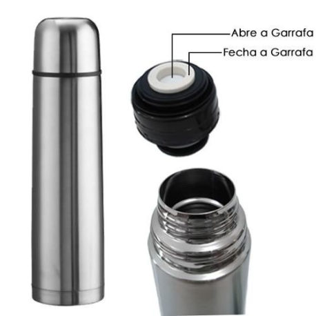 Garrafa Térmica Inox 0,5L – 114641 2