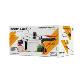 Panela de Pressão Polida 3L Fortlar - 9004