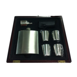 Conjunto Cantil + Copos Inox para Whisky - GTI002