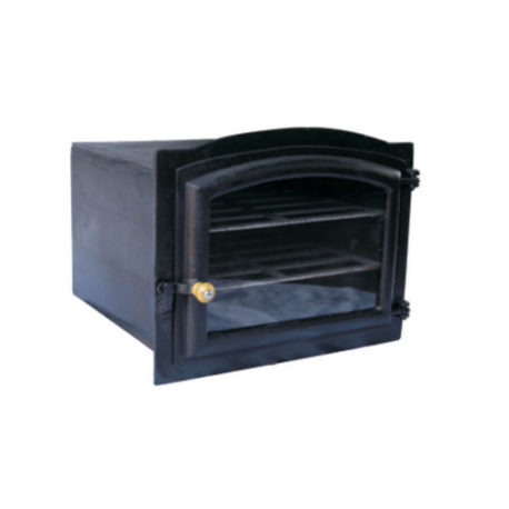 Forno Grande de Ferro com Porta de Vidro Tek Forte - TF004