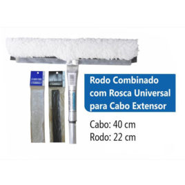 Rodo Combinado de Alumínio 28cm Sanches - RCS028